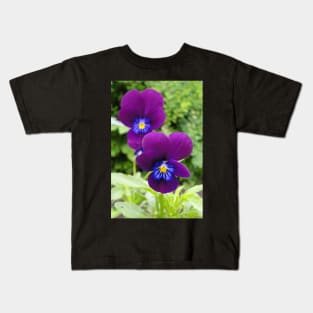 The Pansy Twins Kids T-Shirt